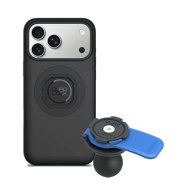 1" Ball Adaptor Motorcycle Kits - iPhone